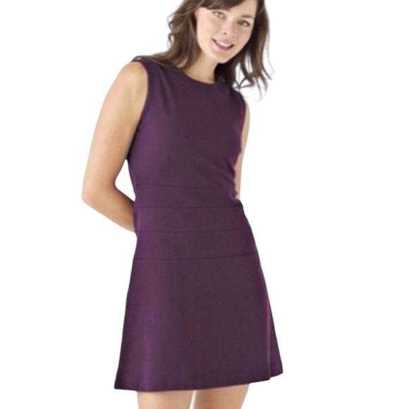 Matilda Jane Character Counts Purple A Line Dress Women's Medium - Picture 1 of 9